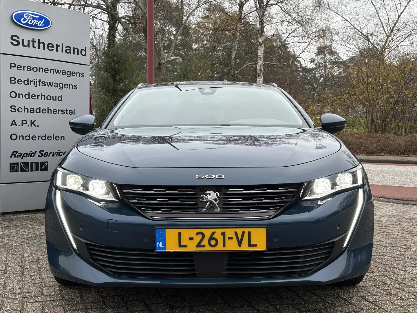 Peugeot 508 SW 1.6 HYbrid Blue Lease Allure PHEV | Stoelverwar Blauw - 2