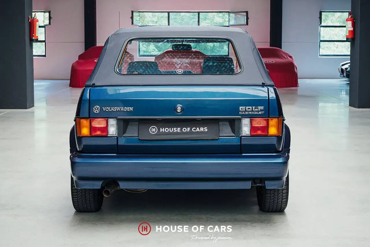 Volkswagen Golf Cabriolet I 1.8i - Low mileage - Triple blue, foto 8