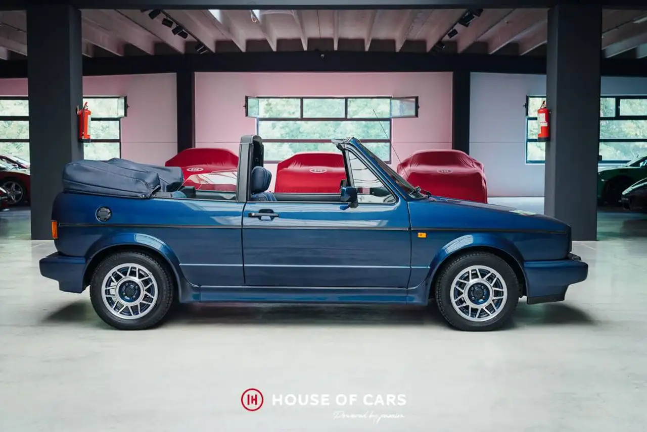 Volkswagen Golf Cabriolet I 1.8i - Low mileage - Triple blue, foto 5