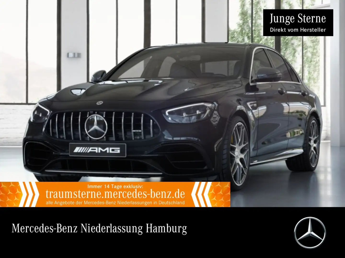 Mercedes-Benz E 63 AMG E 63 S 4M AMG+DRIVERS+360+LED+STHZG+FAHRASS+CARBON Negru - 1