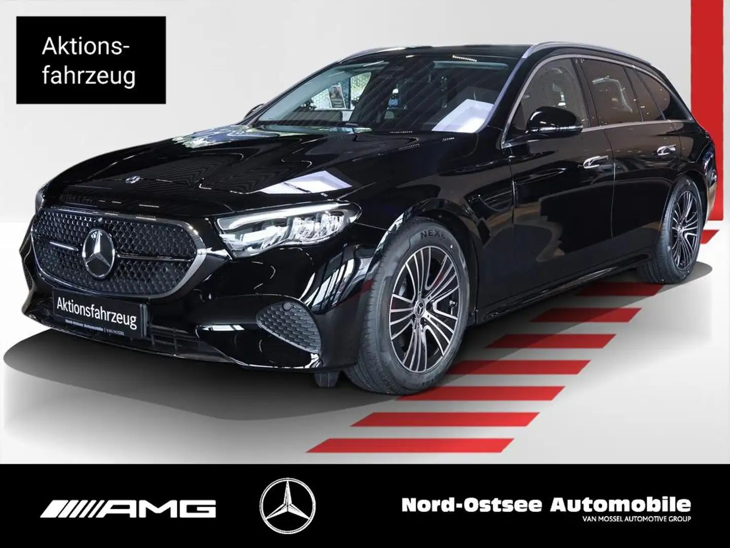 Mercedes-Benz E 200 d T AVANTGARDE TAXI DISTRONIC WINTER-PAKET Schwarz - 1