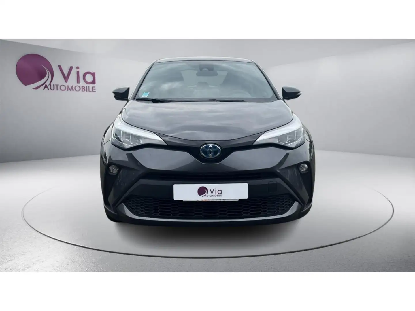 Toyota C-HR 1.8 Hybrid BVA 122H Dynamic - 1ERE MAIN / ENTRETIE Gris - 2