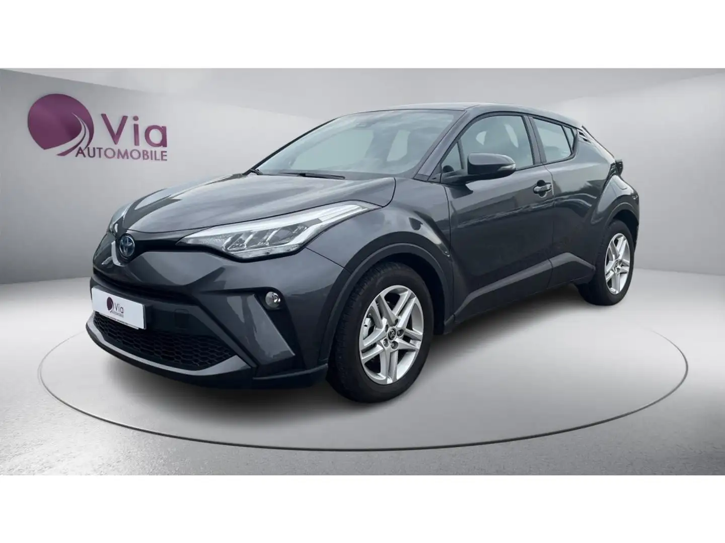 Toyota C-HR 1.8 Hybrid BVA 122H Dynamic - 1ERE MAIN / ENTRETIE Grigio - 1