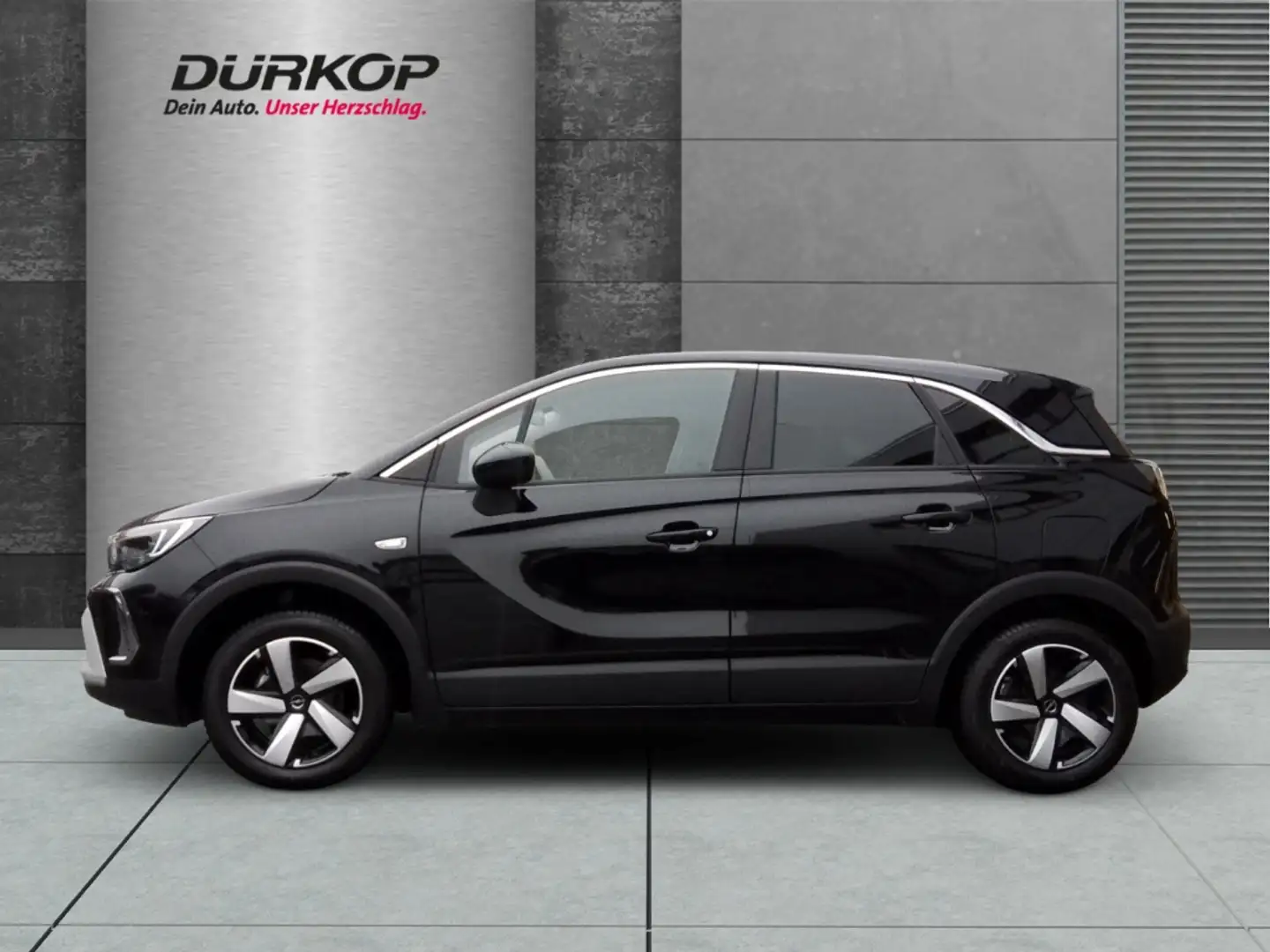 Opel Crossland 1.2 Turbo Enjoy Navi LED Apple CarPlay Android Aut Schwarz - 2
