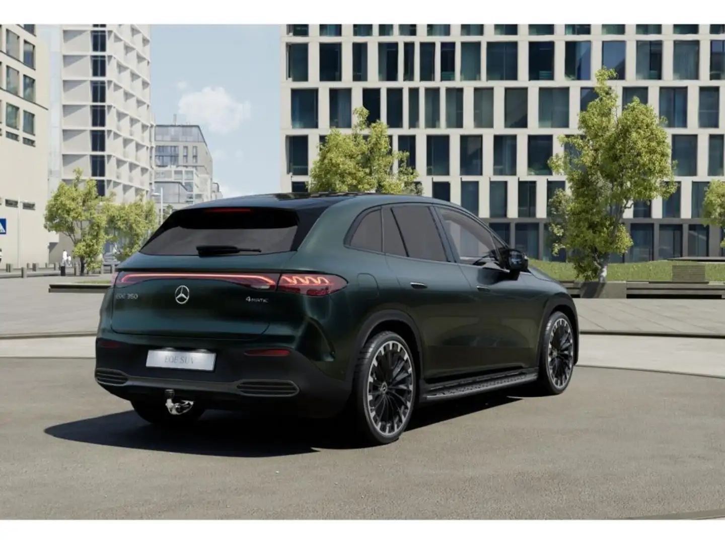 Mercedes-Benz EQE 350 4M AMG-Sport/Pano/AIRM/HUD/AHK/Night/22" Grün - 2