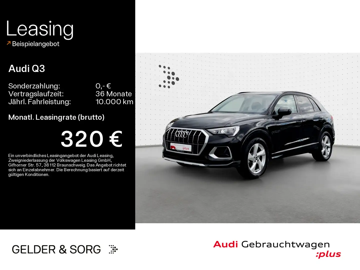 Audi Q3 35 TFSI advanced AHK*LED*EPH*Sound*Virtual Zwart - 1