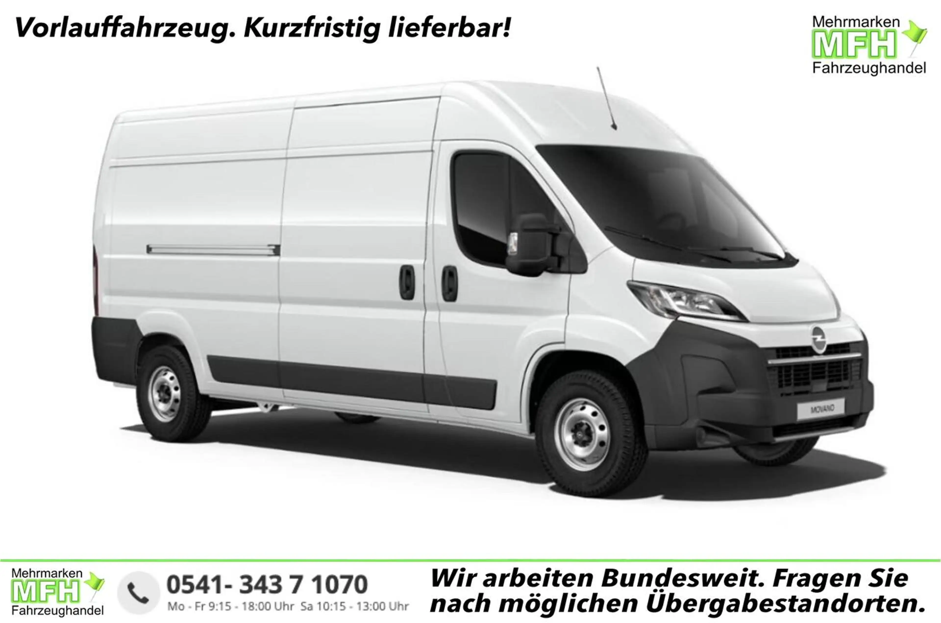 Opel Movano 35 L3H2 Kam HFT270 VisibP PDC Temp 5"-DAB 103 k...