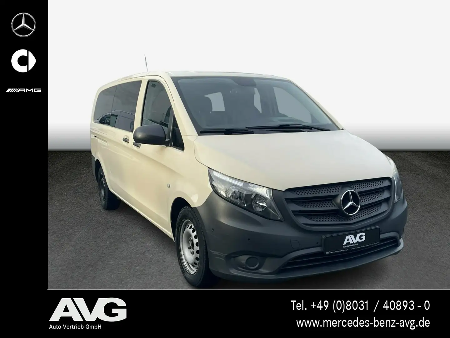 Mercedes-Benz Vito Vito 114 CDI Tourer PRO Extralang Taxi 8-Sitzer BC Beige - 2