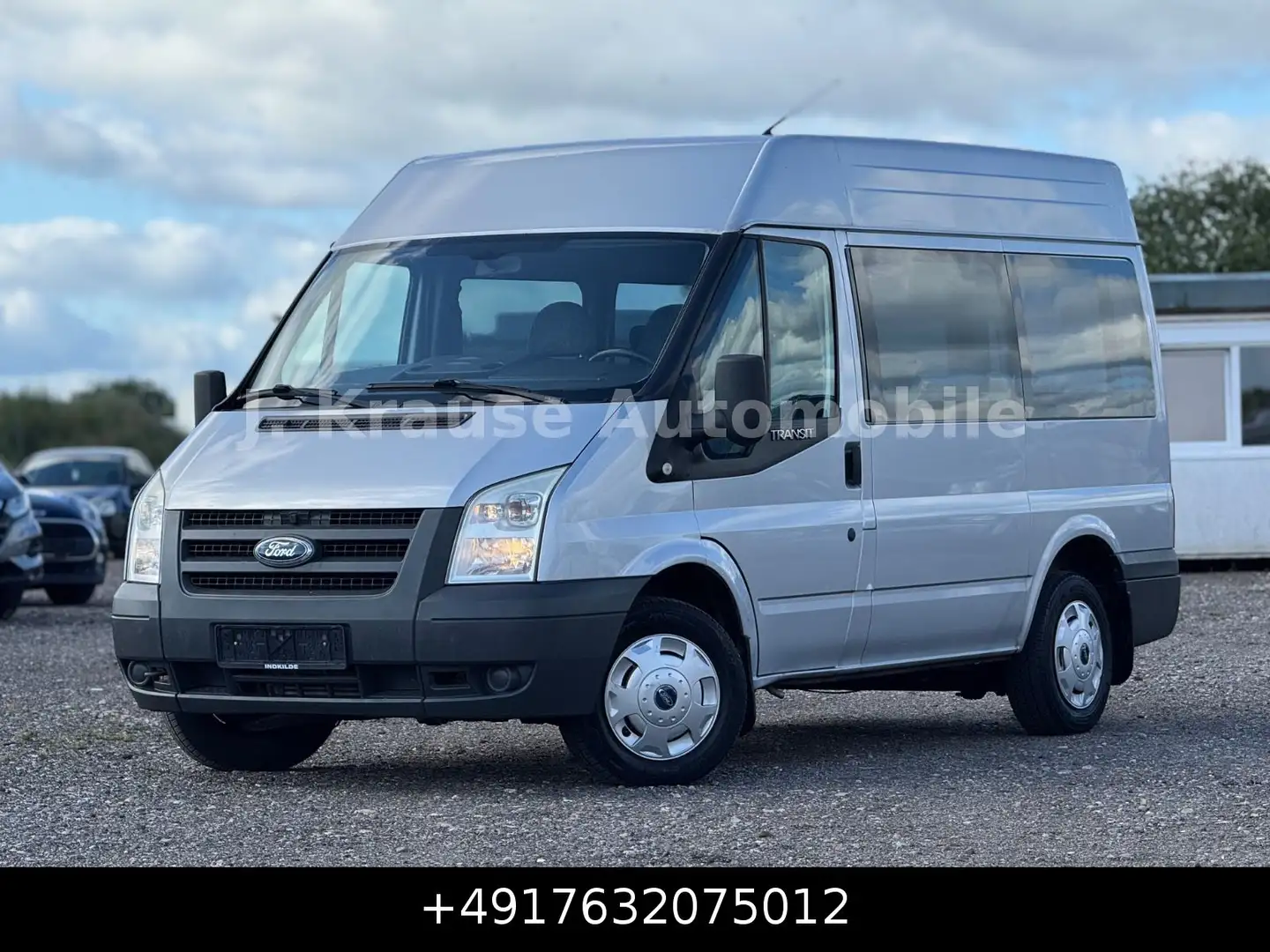 Ford Transit FT 300K 2.2 TDCI Rampe Bett Stdhzg 4Sitz Silber - 1