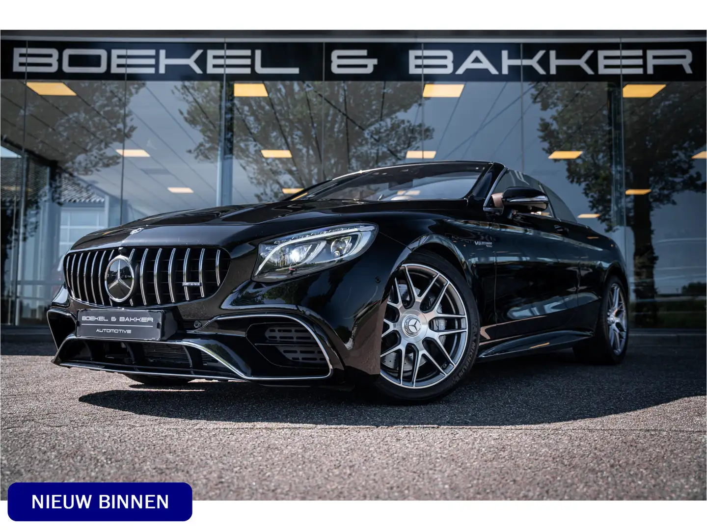 Mercedes-Benz S 63 AMG Cabrio 4MATIC+ Premium Plus Fabrieksgarantie!! Black - 1