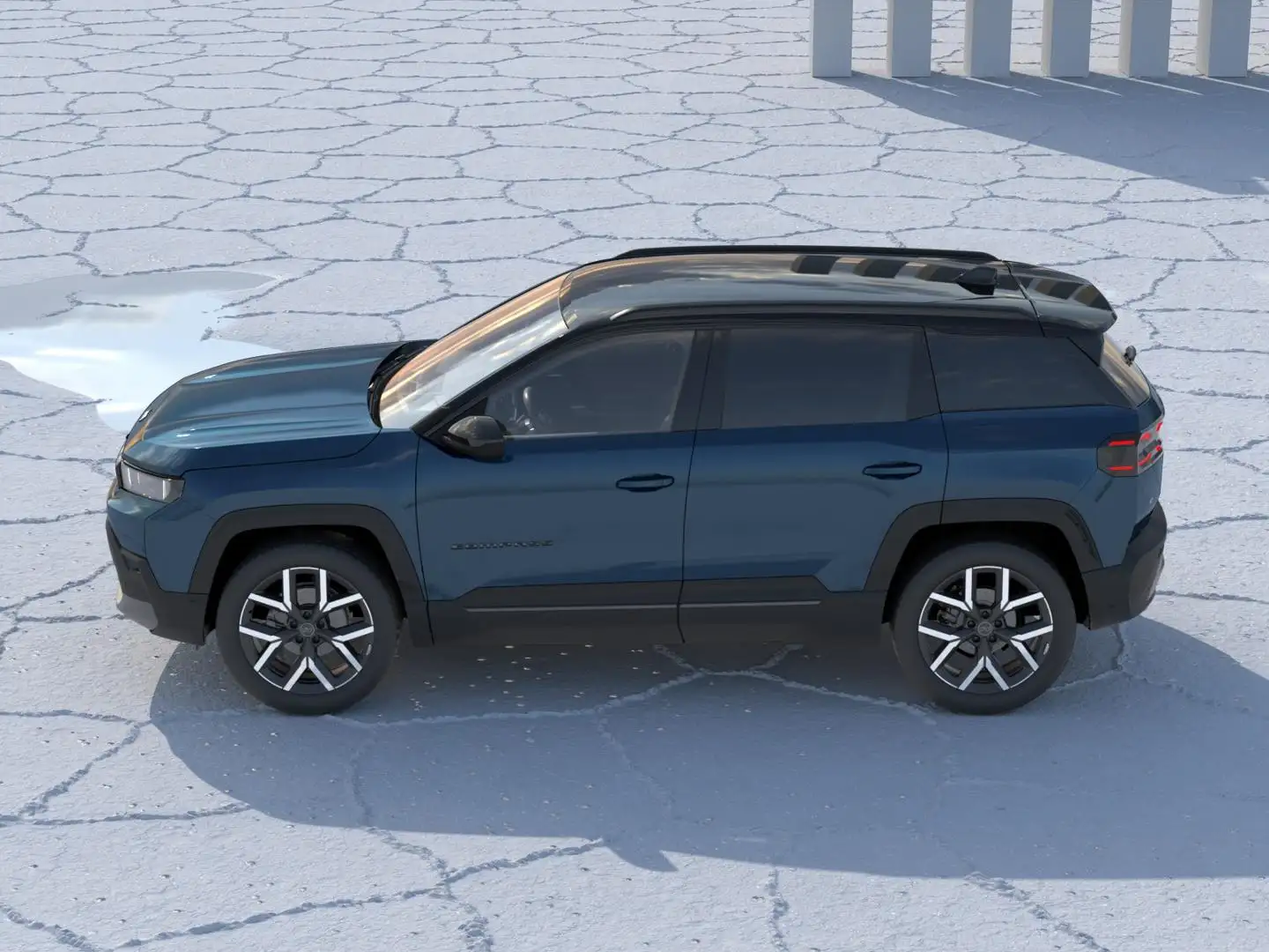 Jeep Compass First Edition 74 kWh | Adapt. Cruise | Camera | Ca Blauw - 2