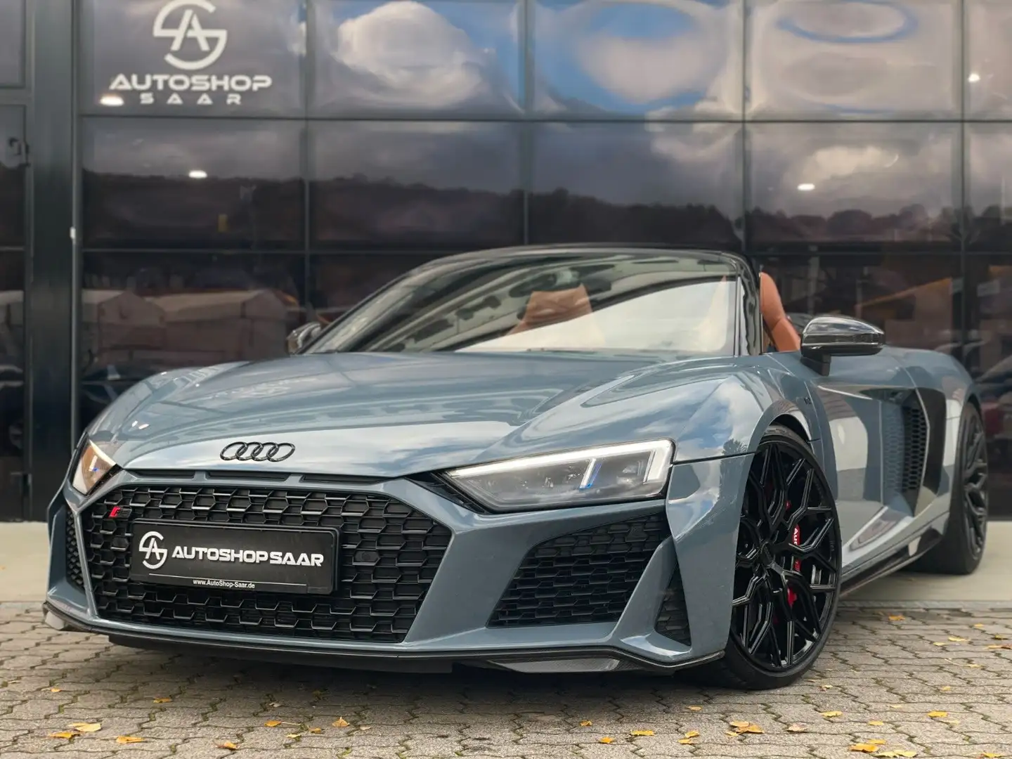 Audi R8 Spyder 5.2 FSI quattro performance Carbon Blau - 1