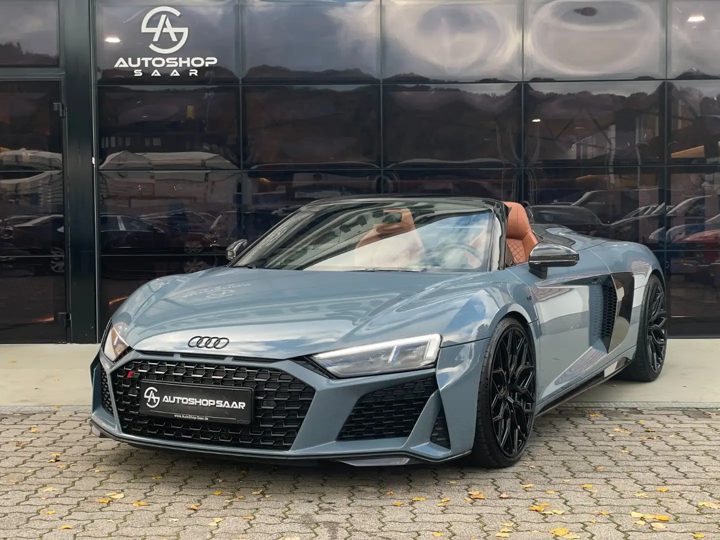 Audi R8 Spyder 5.2 FSI quattro performance Carbon Blau - 2