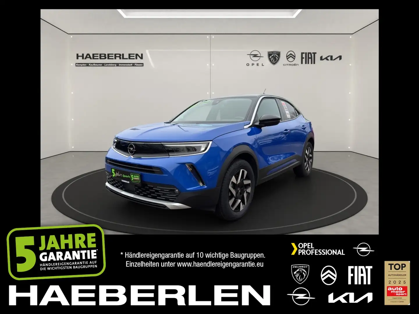 Opel Mokka-E Mokka e Elegance ACC+LED+SHZ+Fernlichtass.+Kam. Blau - 1