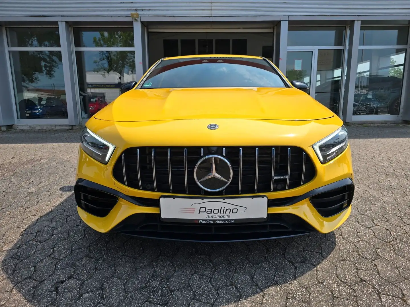 Mercedes-Benz A 45 AMG A 45 S AMG 4Matic *Perf.Sitze*HUD*Akra.*Garantie Żółty - 2