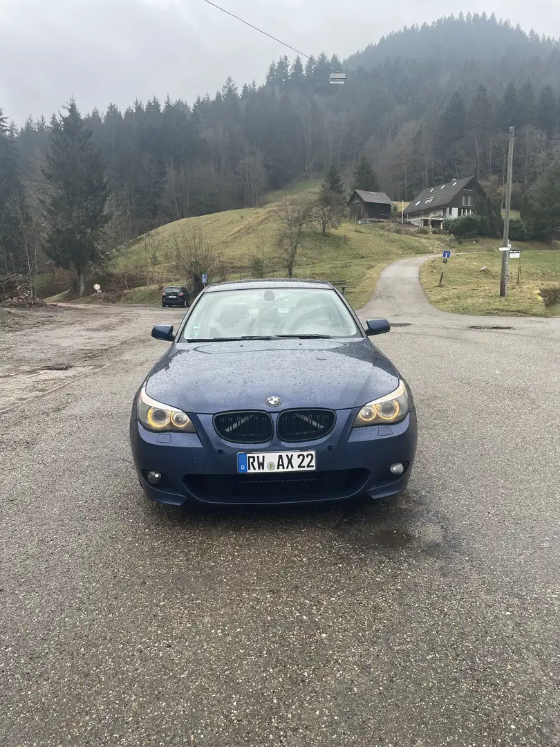 BMW 525 525i Aut. / Panorama / Sitzheitzung /Mystic Blau - 2