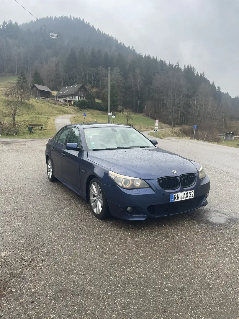 BMW 525 525i Aut. / Panorama / Sitzheitzung /Mystic Blau - 1
