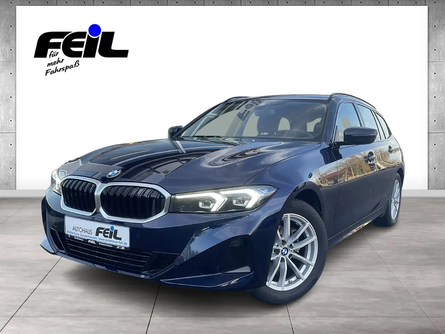 BMW 318 i   DAB RFK Komfortzg. Tempomat Klimaaut. Blau - 1