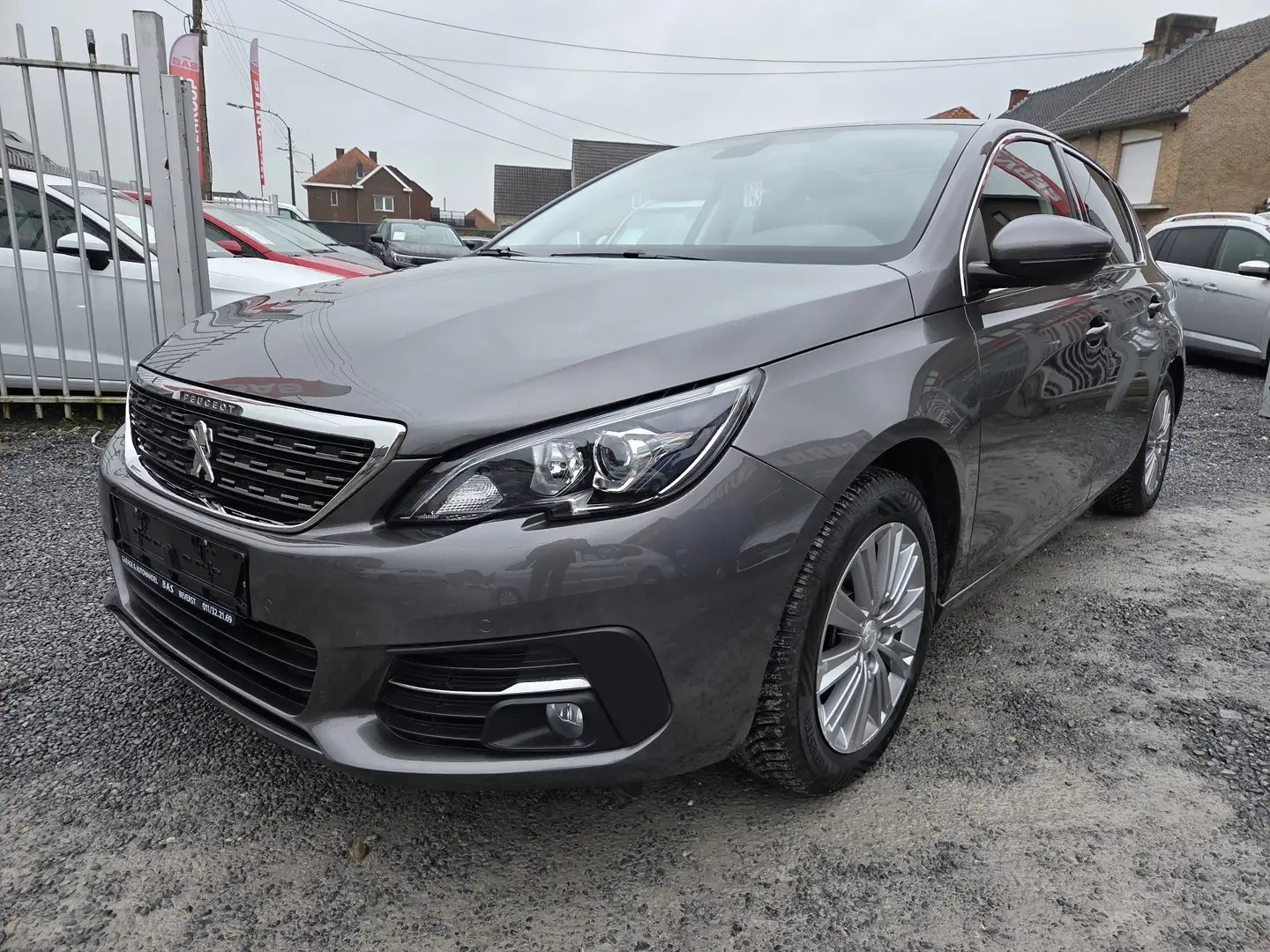 Peugeot 308 1.6 BlueHDi☆1jOMNIGARANT☆NAVI☆PANO☆CARPLAY☆CRUISE☆ Gris - 1