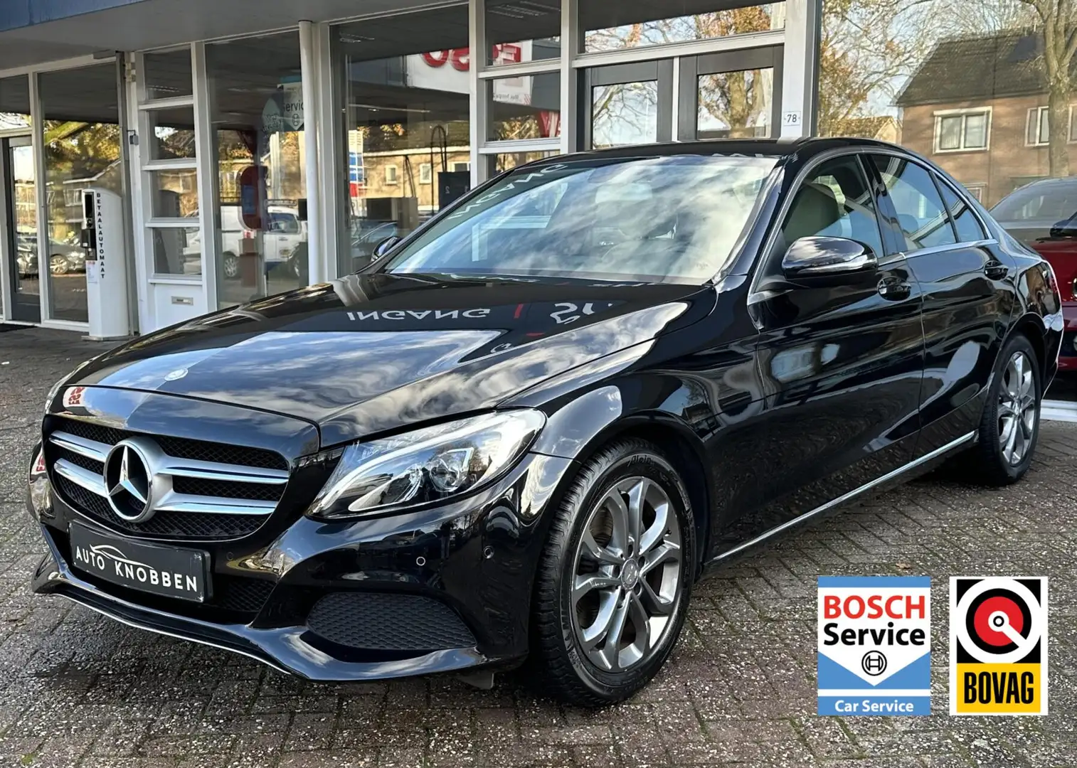 Mercedes-Benz C 180 Led, Climat, Leer, Navi, Bluetooth, Pdc, LM.. Noir - 1
