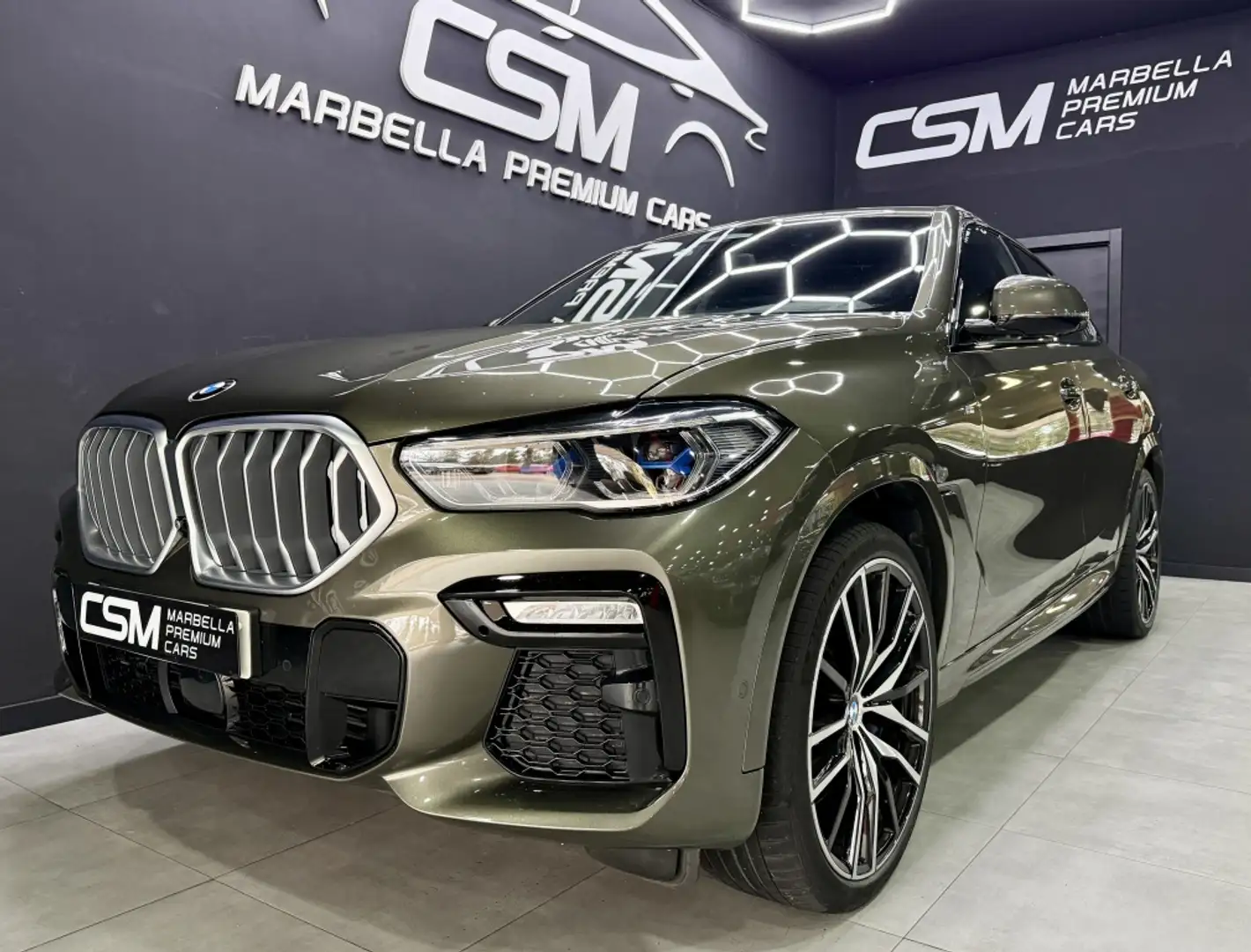 BMW X6 xDrive 30dA (9.75) Gris - 1