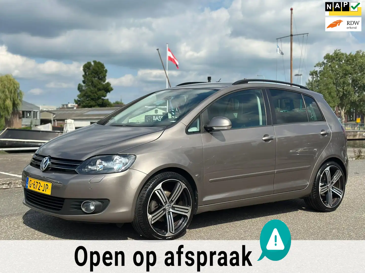 Volkswagen Golf Plus 1.4 TSI Trendline CLIMA PDC 1E EIG TREKHAAK Bruin - 1