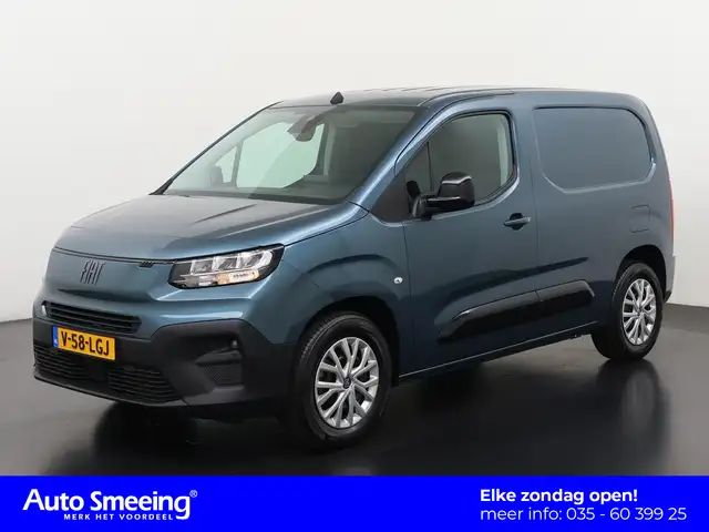 Fiat E-Doblo 136 L1 50 kWh | Navigatie | Schuifdeur | Cruise co