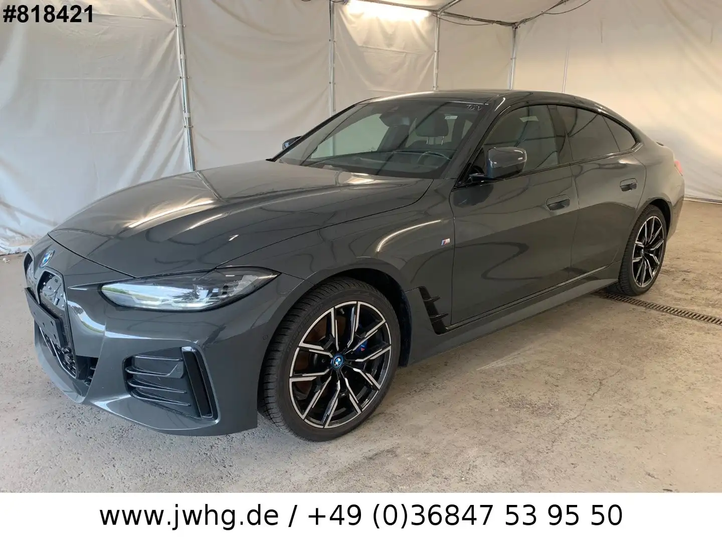 BMW i4 Gran Coupe 35 eDr M Sport LED 19" HeadUp ACC+ Szary - 1