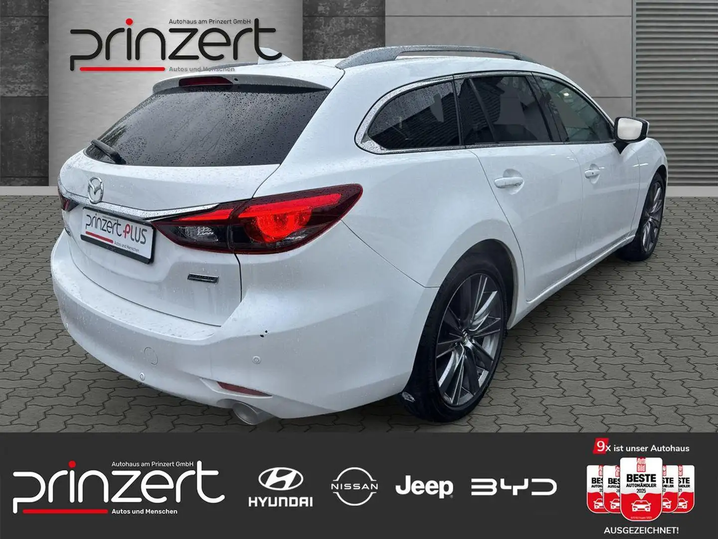 Mazda 6 Kombi 2.5 SKYACTIVE AT6 "Sports-Line" Plus*8-Fach Blanc - 2