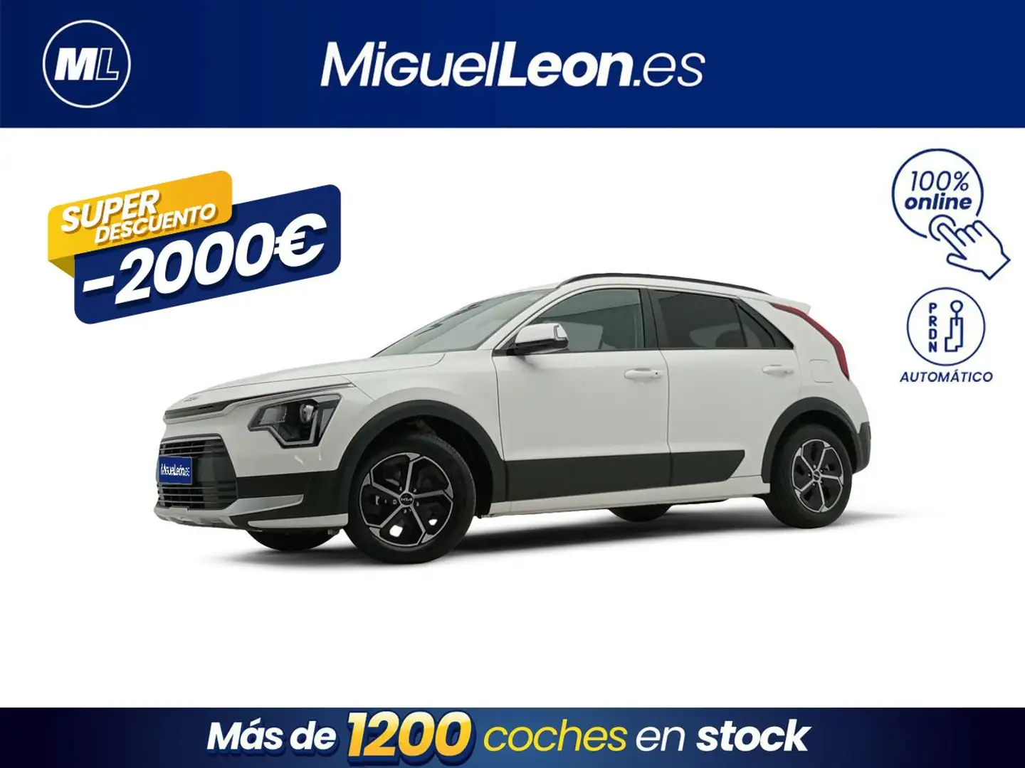 Kia Niro 1.6 GDi HEV 104kW (141CV) Concept Azul - 1