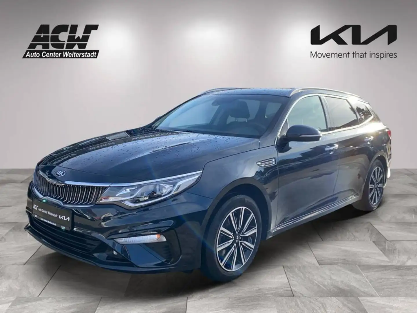 Kia Optima OPTIMA 2.0 VISION AHK NAVI KAMERA KLIMAAUTO. Bleu - 1