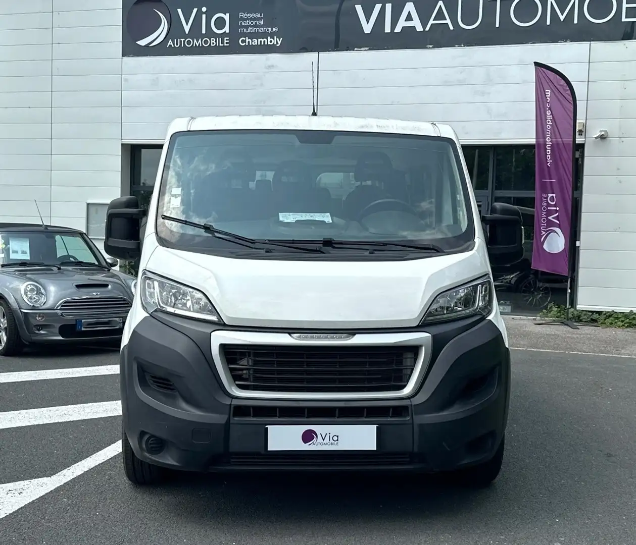 Peugeot Boxer 330 L1H1 BlueHDi 120 S\u0026amp;S 9 Places / TPMR Blanco - 2