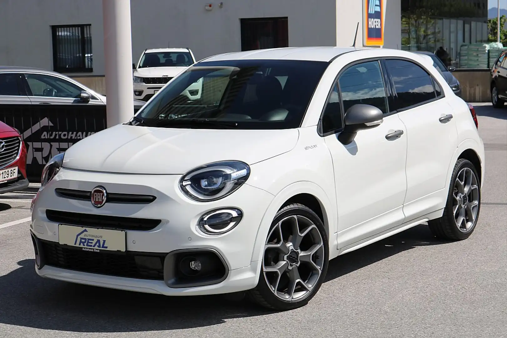 Fiat 500X FireFly Turbo 120 Sport Blanc - 1