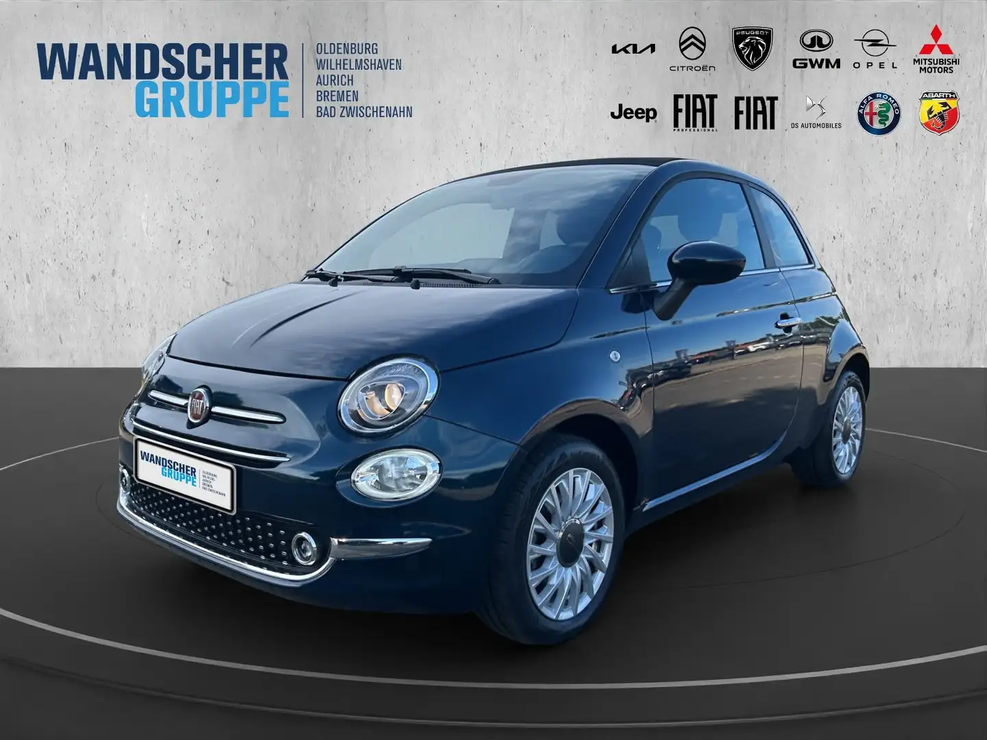 Fiat 500C 1.0 GSE Hybrid DOLCEVITA ''CARPLAY''PDC'' Blau - 1