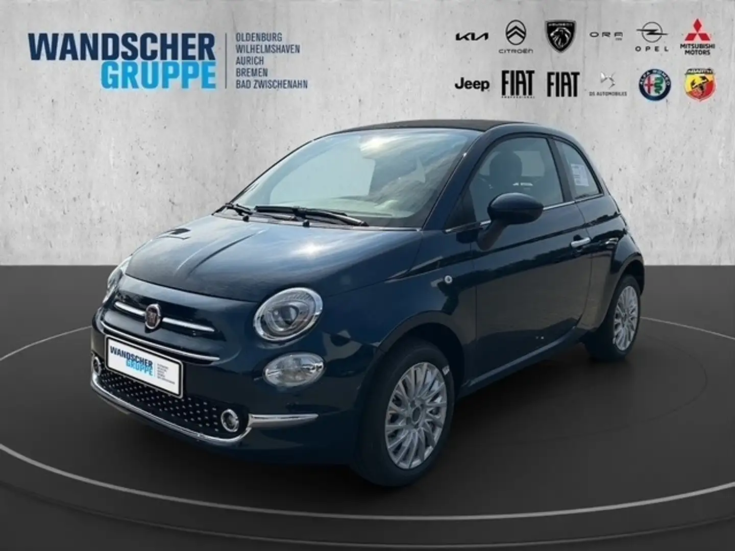Fiat 500C 1.0 GSE Hybrid DOLCEVITA ''CARPLAY''PDC'' Blau - 1