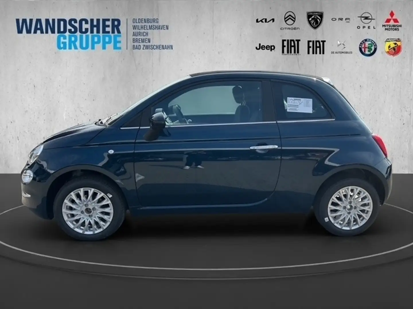 Fiat 500C 1.0 GSE Hybrid DOLCEVITA ''CARPLAY''PDC'' Blau - 2