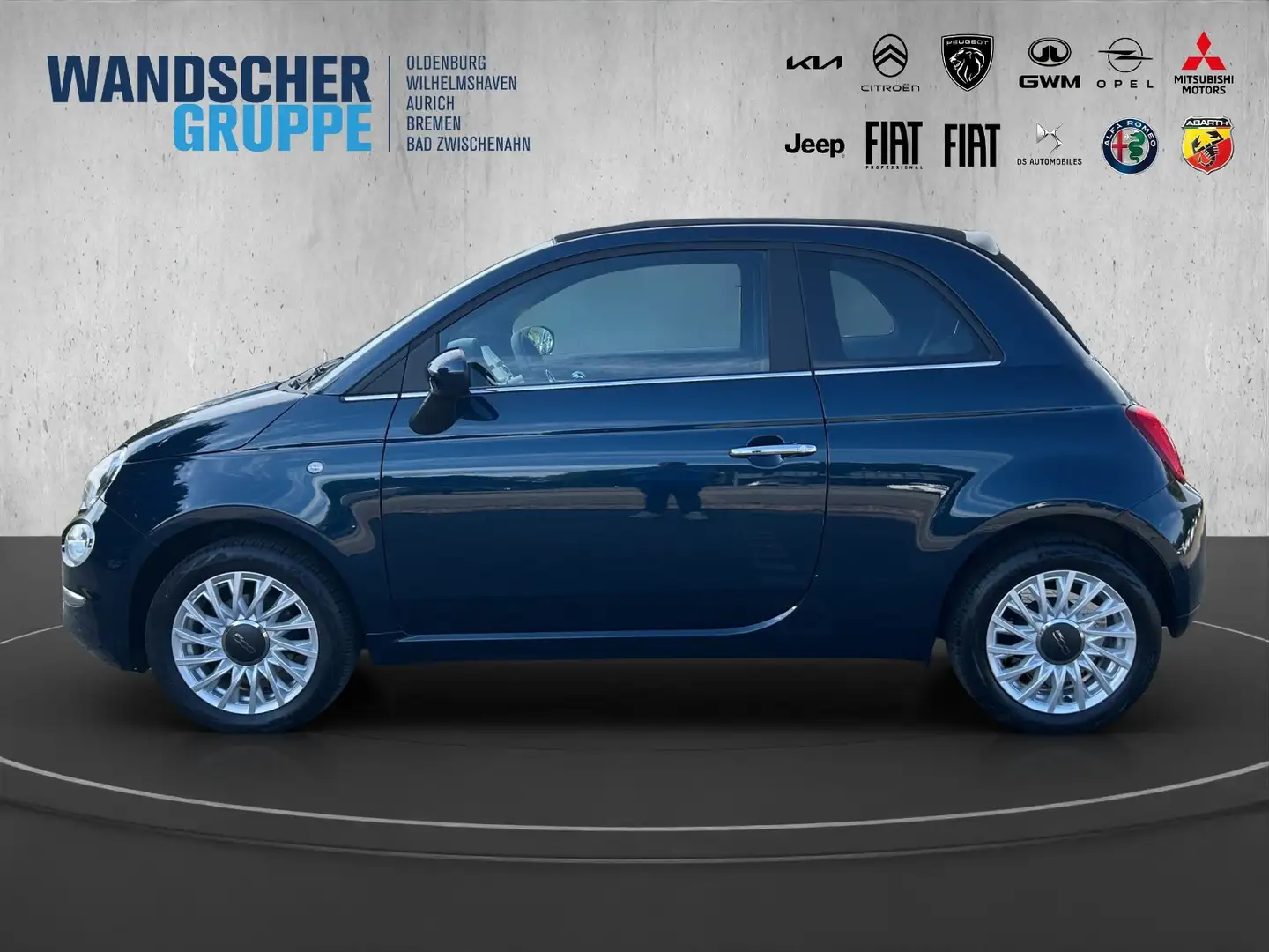 Fiat 500C 1.0 GSE Hybrid DOLCEVITA ''CARPLAY''PDC'' Blau - 2
