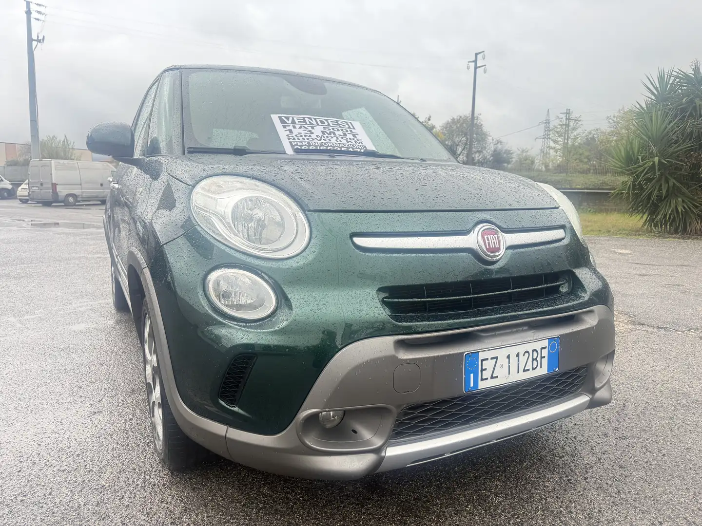 Fiat 500L 1.3 mjt Trekking 85cv MOTORE NUOVO 0KM CERTIFICATO Verde - 2