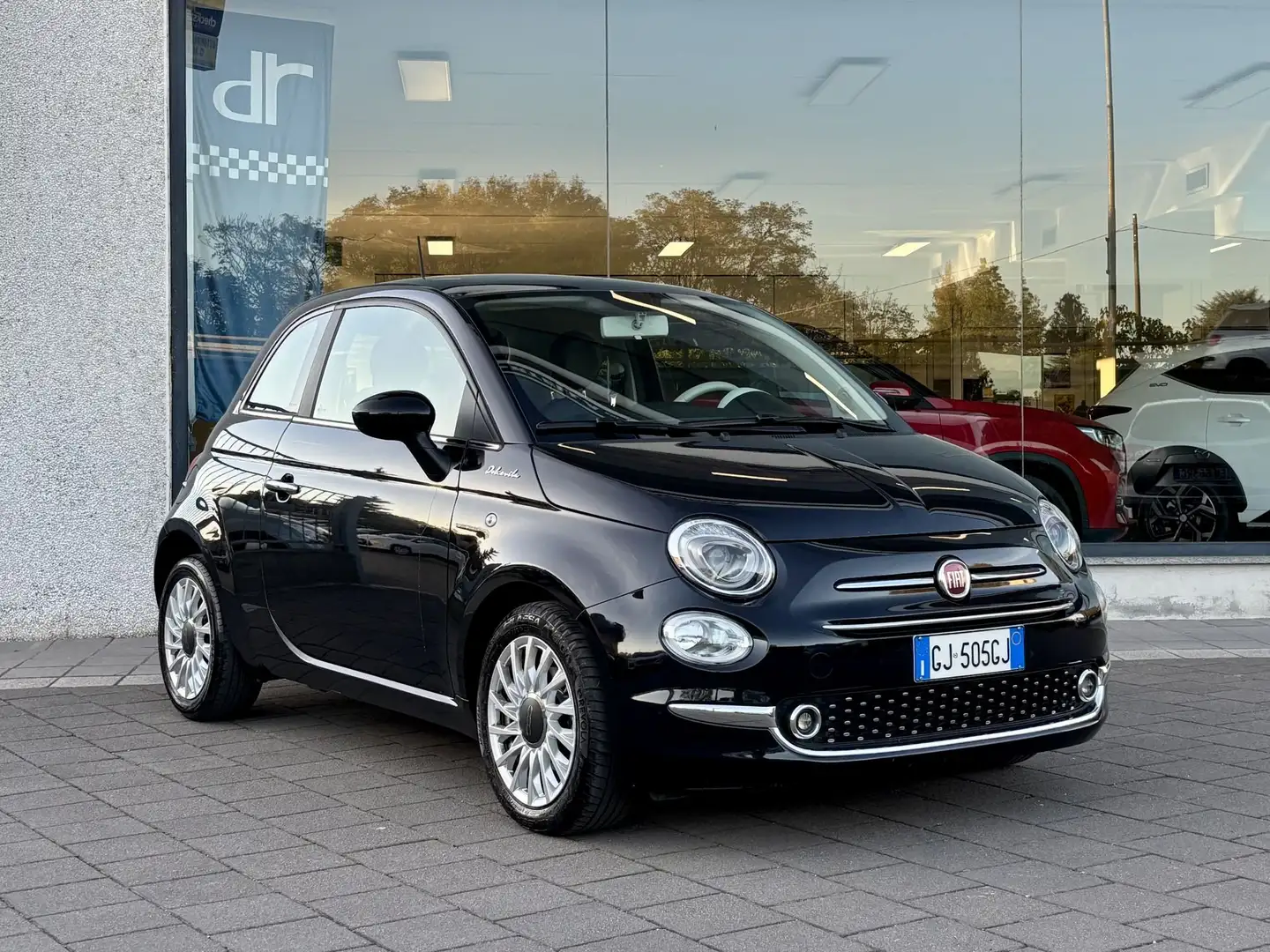 Fiat 500 500 1.0 Hybrid Dolcevita Nero - 1
