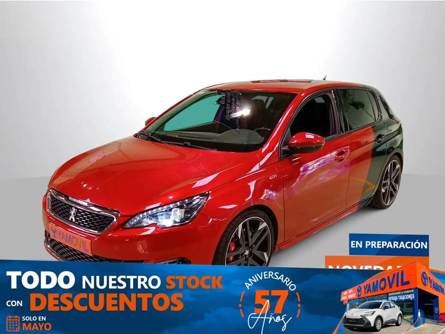 Peugeot 308 1.6 GTi 270 Rojo - 1