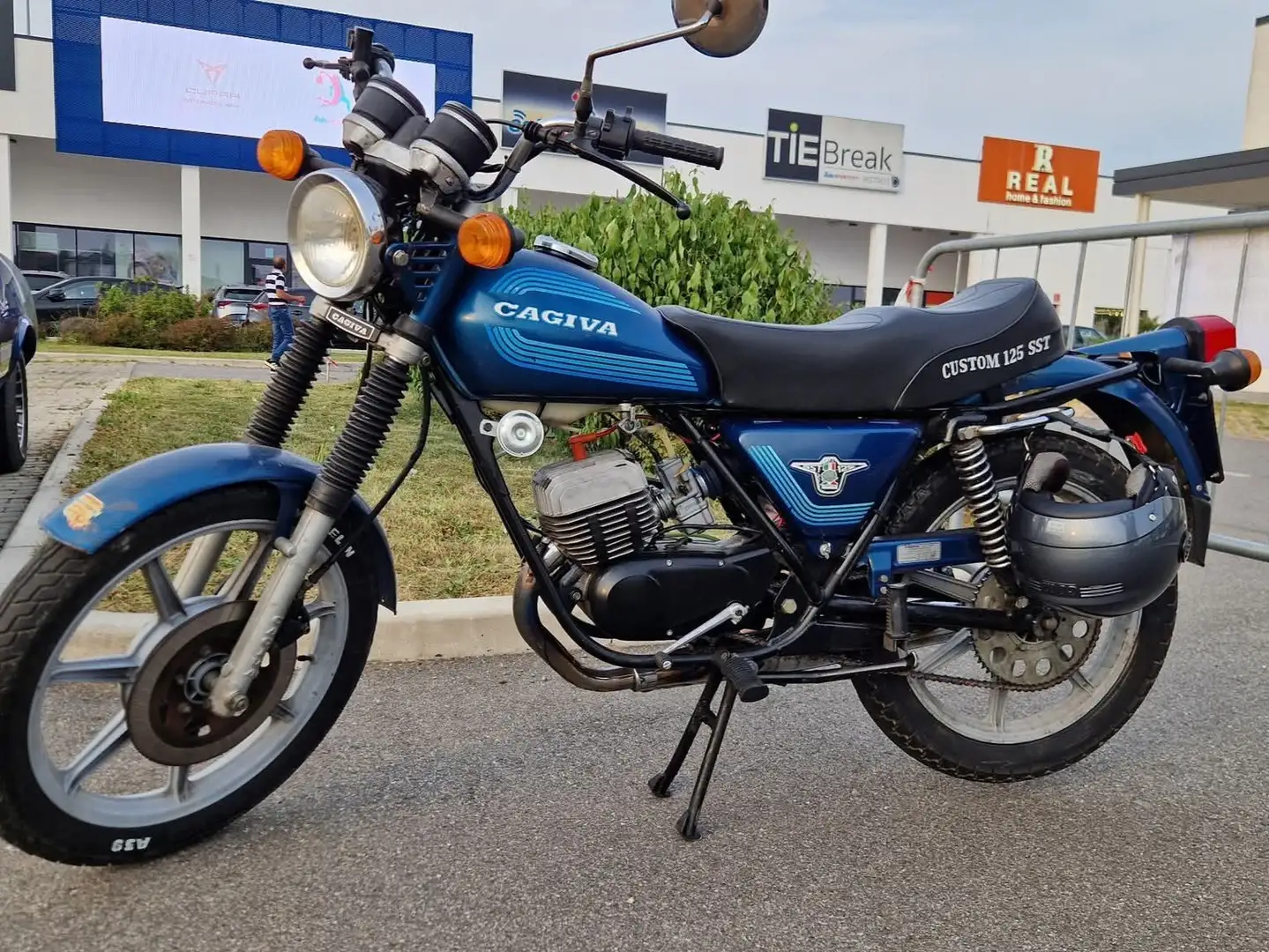 Cagiva SST 125 Blu/Azzurro - 1
