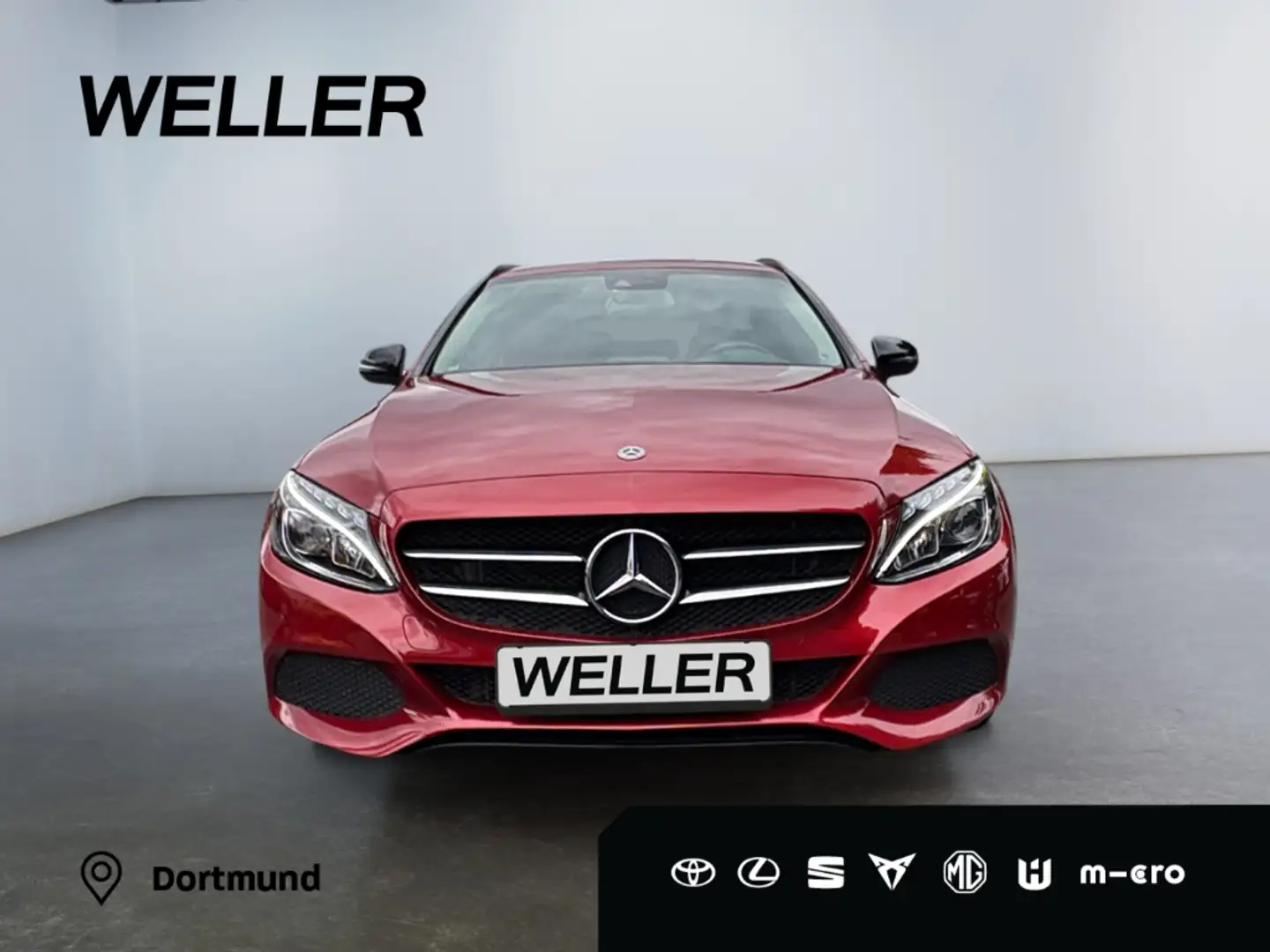 Mercedes-Benz C 250 T 9G-TRONIC Avantgarde *LED*AHK*el Heck*SHZ* Rosso - 2
