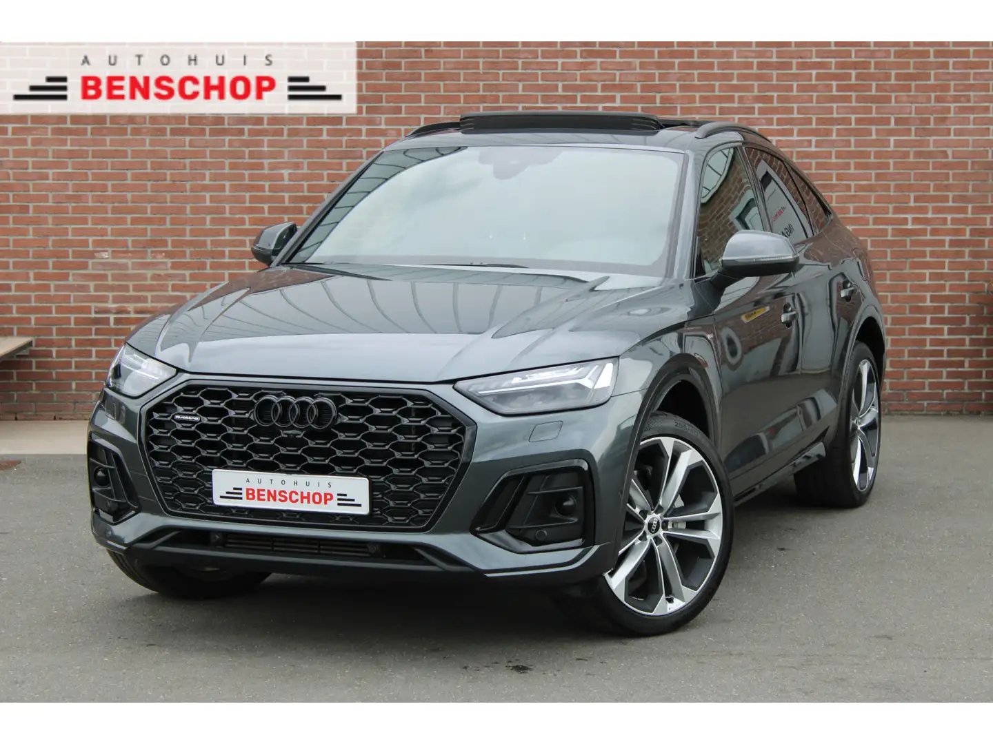 Audi Q5 Sportback 50 TFSIe 299PK S edition Quattro |PANO-D Gris - 1