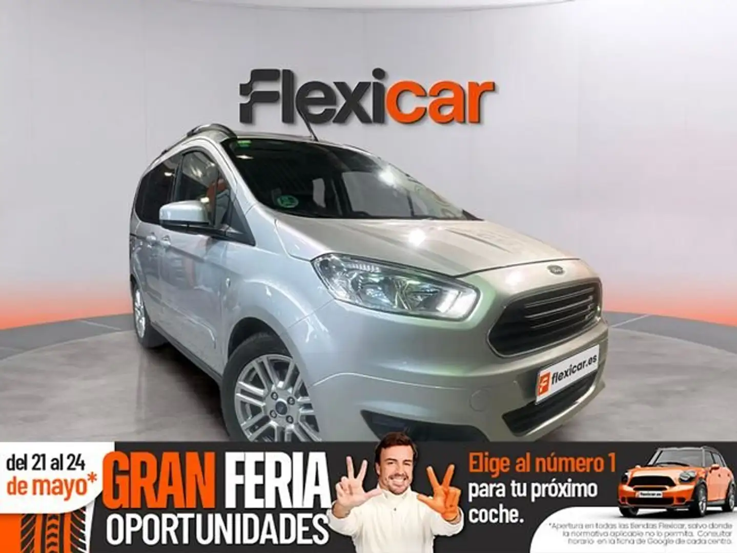 Ford Tourneo Courier 1.0 Ecoboost Titanium Gris - 1