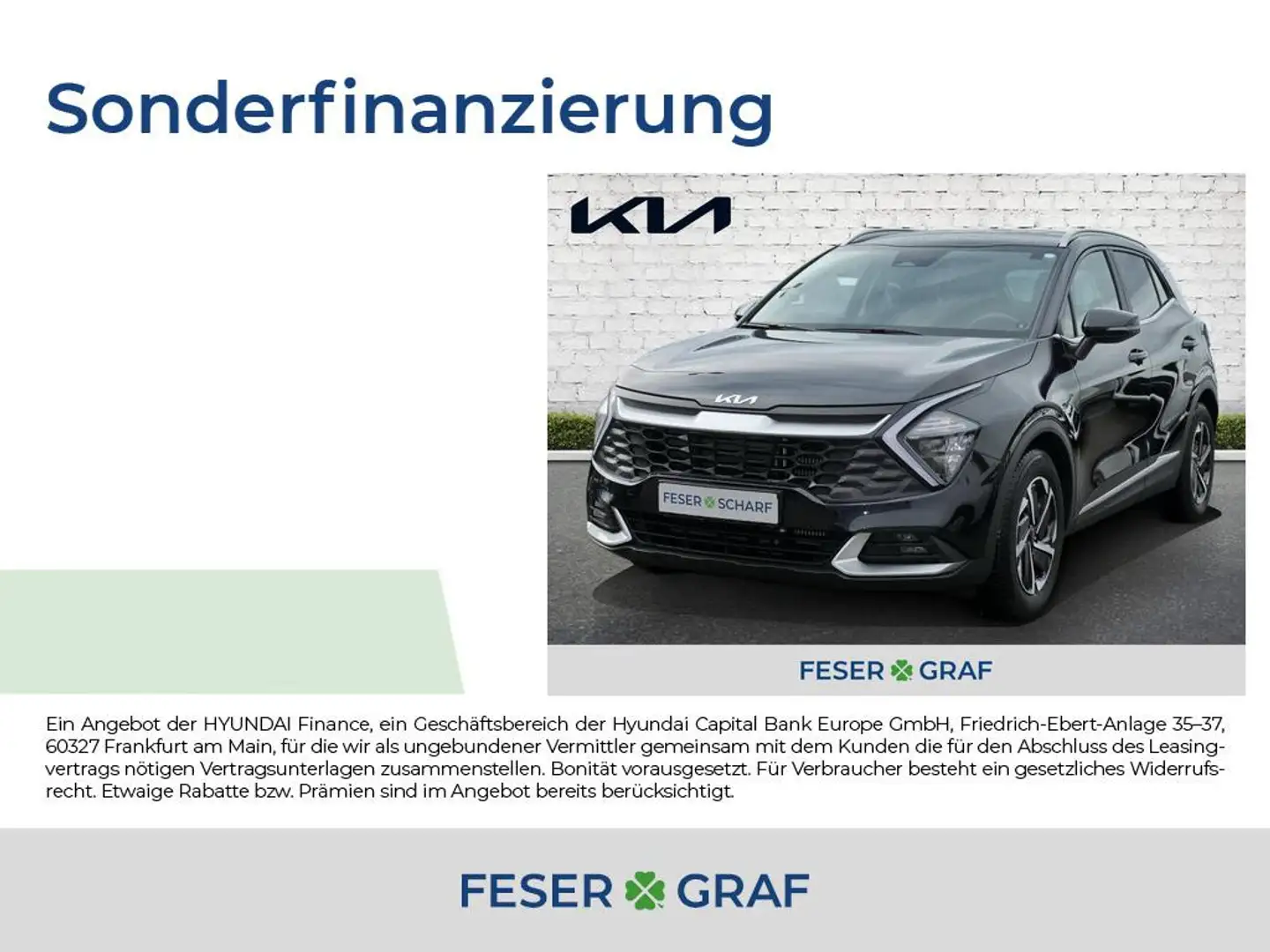 Kia Sportage 1.6T 48V 2WD Vision Komfort Navi Noir - 1