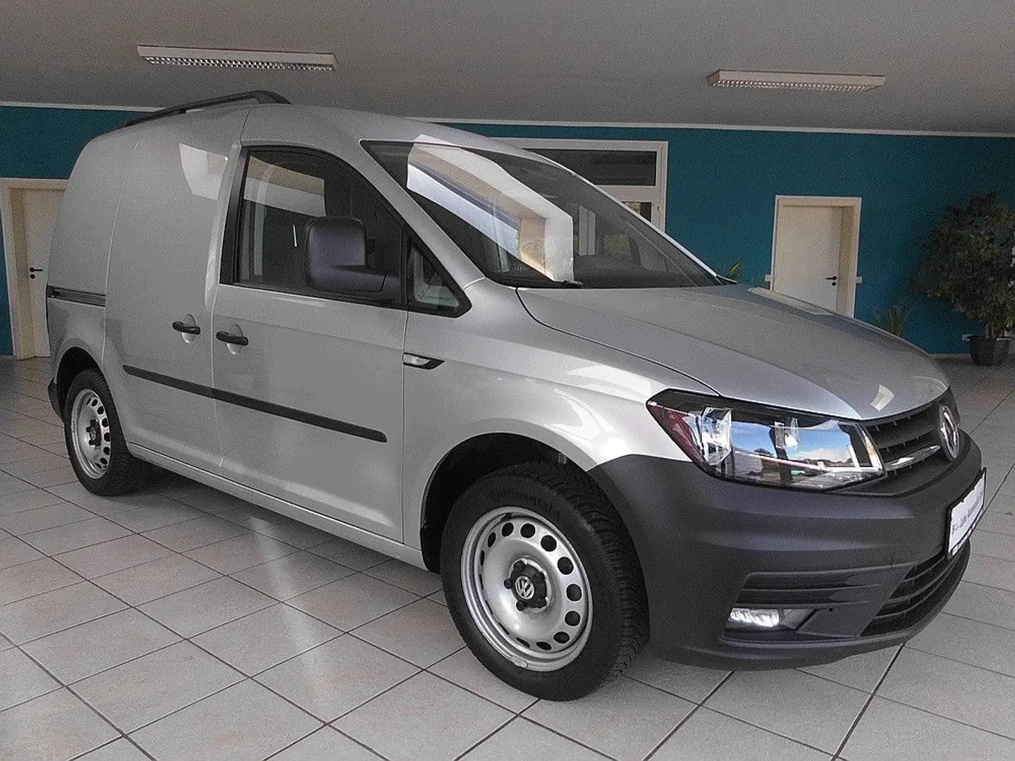 Volkswagen Caddy Nfz Kasten BMT Sortimo Orig. 39tkm. Argent - 2