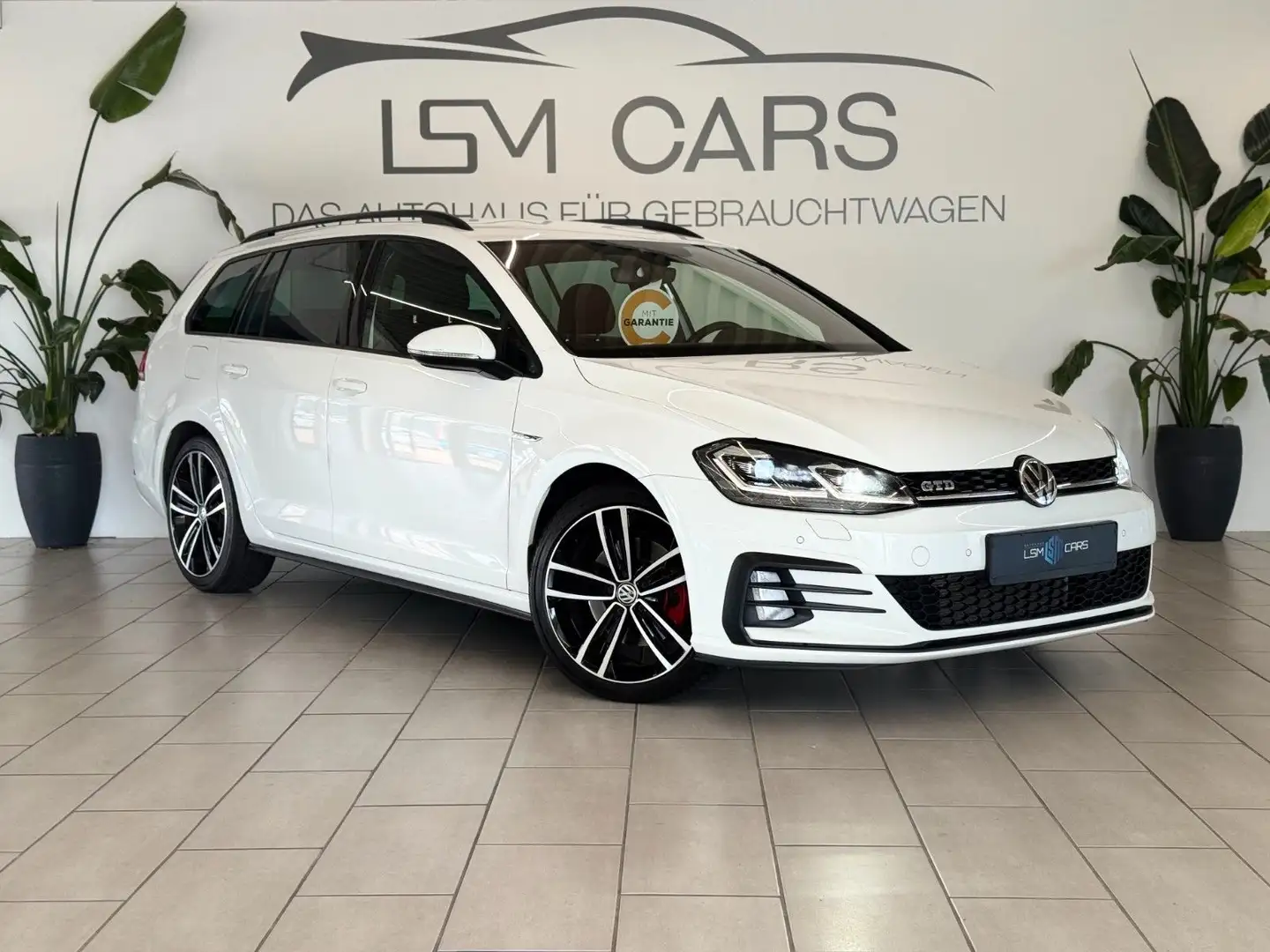 Volkswagen Golf VII Variant GTD BMT DSG/Virtual/ACC/LA/AHK* Weiß - 1