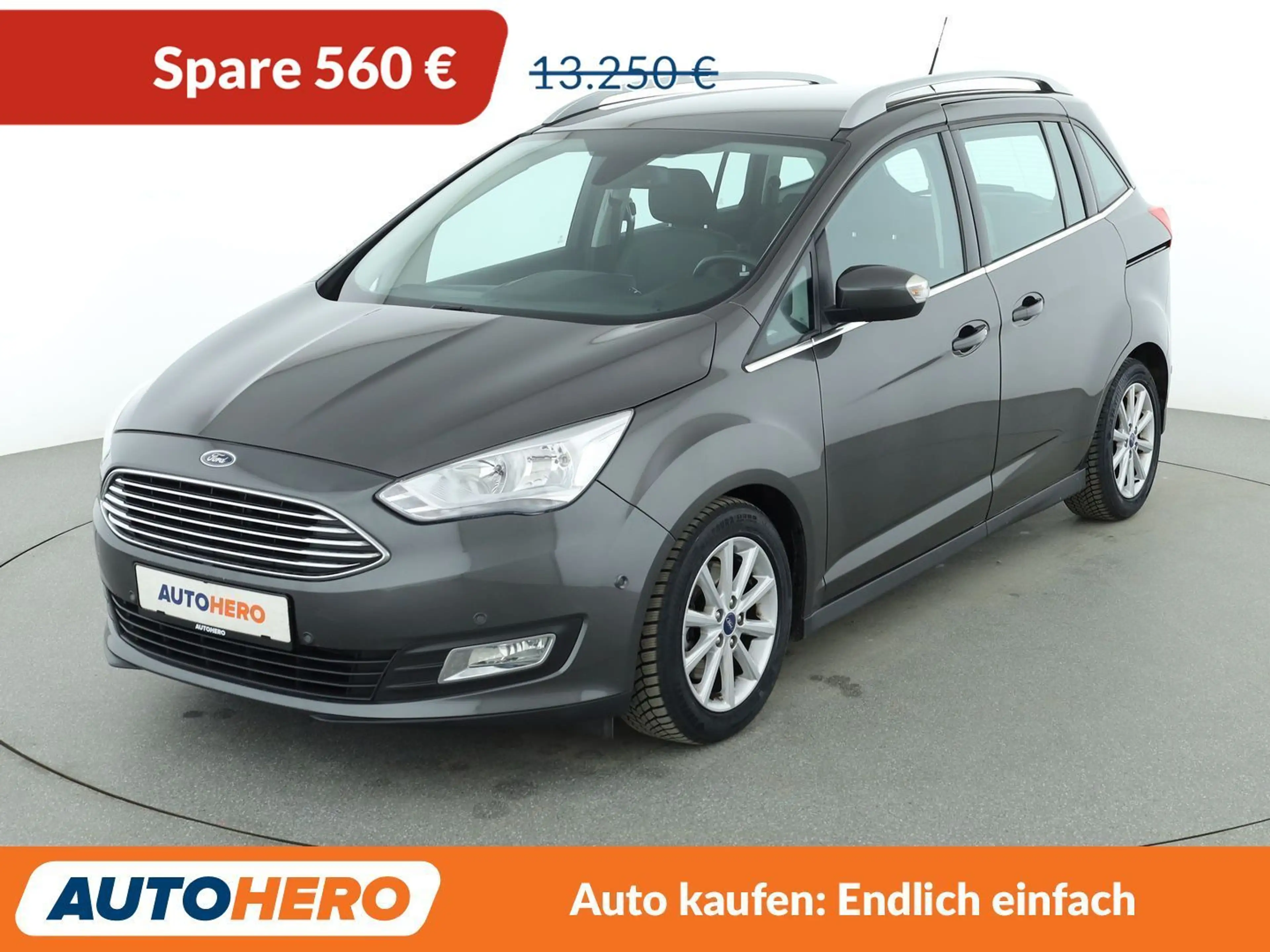Ford Grand C-Max 1.0 EcoBoost Titanium *NAVI*TEMPO*CAM*PDC*