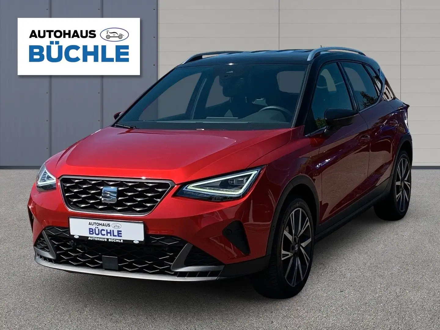 SEAT Arona ARONA FR+AUTOMATIK+NAVI+KAMERA+ACC+LED+PARKPILOT Rood - 1