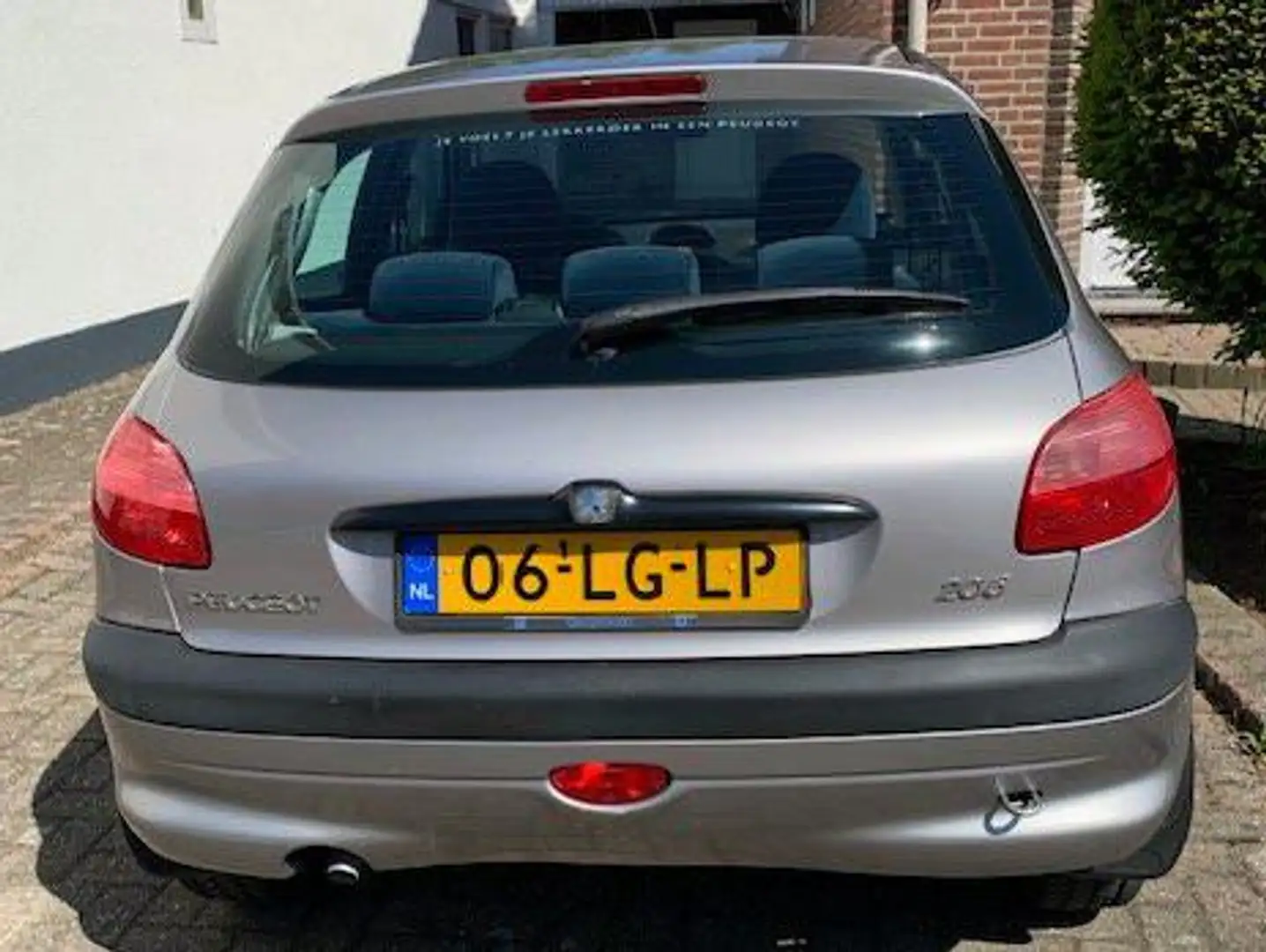 Peugeot 206 206 1.6-16V Gentry Plateado - 2